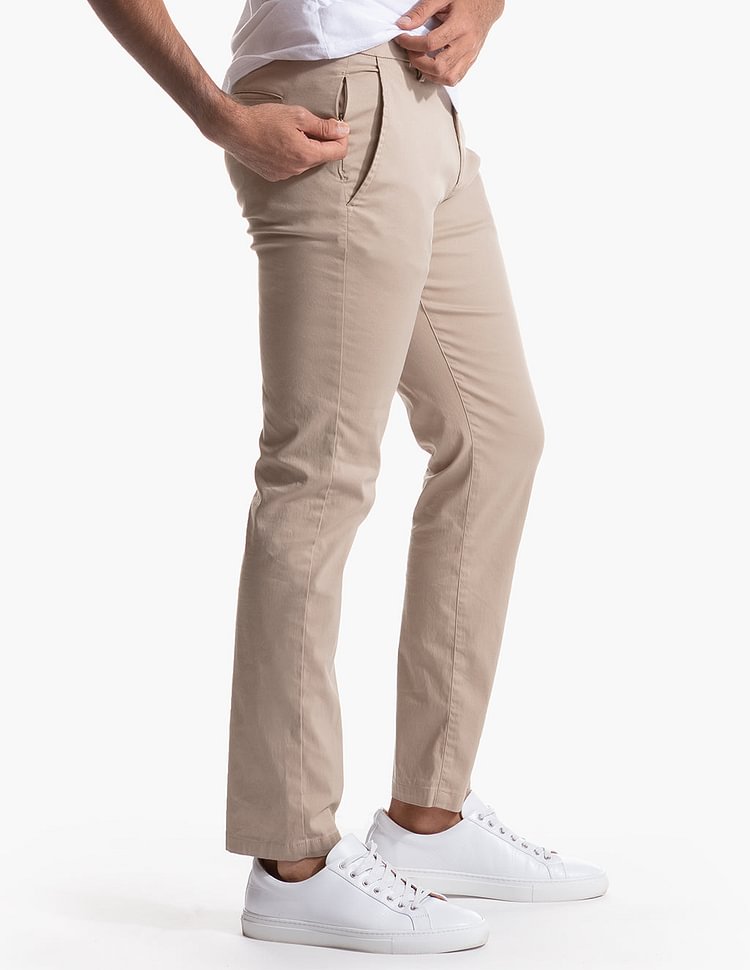 Pantalones elásticos de vestir