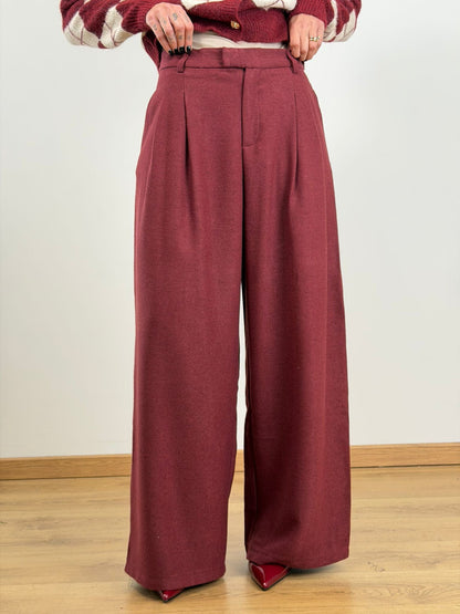 Tailleur bordo easy chic 12550