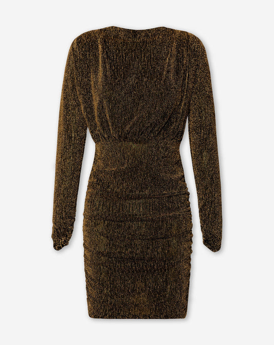 JOSH GLITTER DRESS GOUD