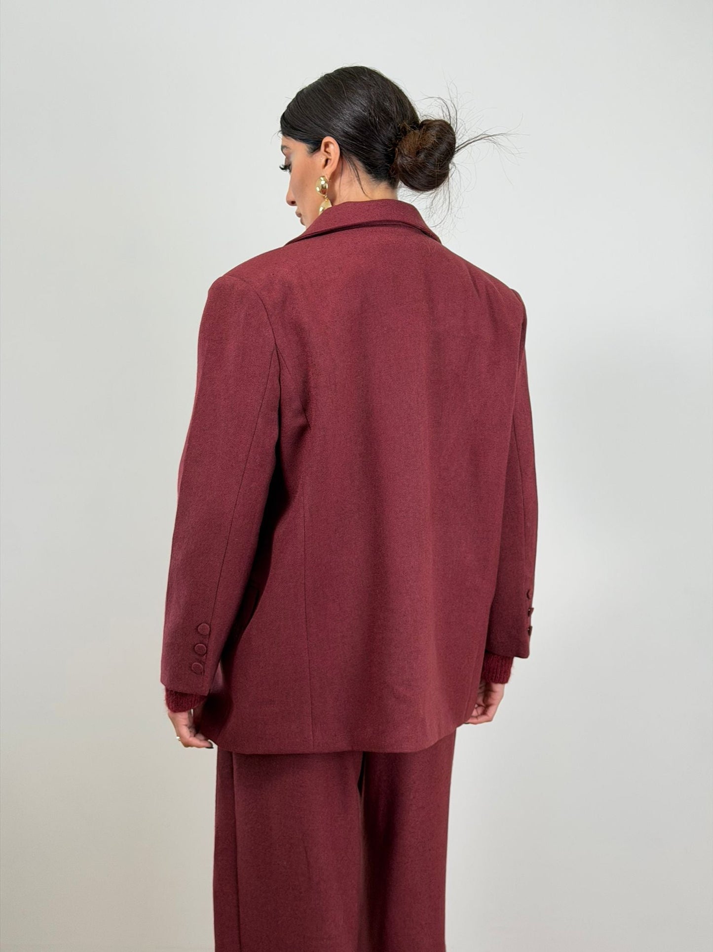 Tailleur bordo easy chic 12550