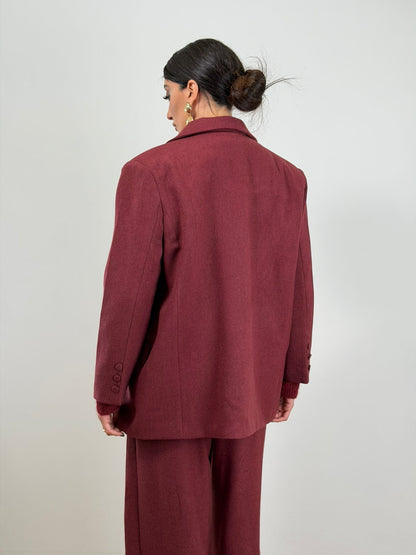 Tailleur bordo easy chic 12550