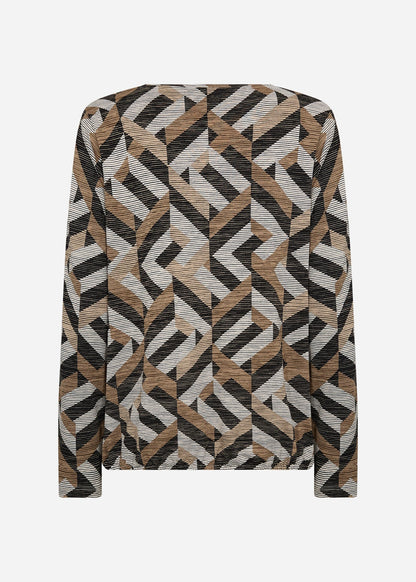 Alma™ – Blusa de Estampado Geométrico