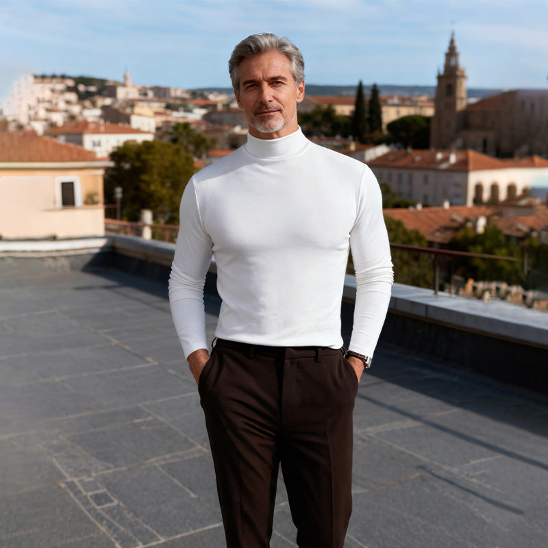 Camiseta de cuello alto