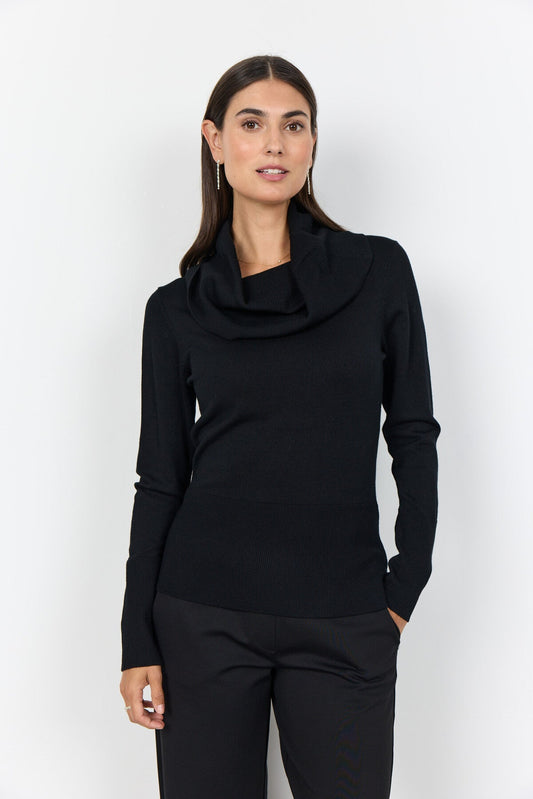 Chiara™ – Jersey de Cuello Alto de Punto