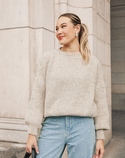 JAMIE KNIT BEIGE