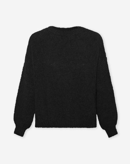 JAMIE KNIT ZWART