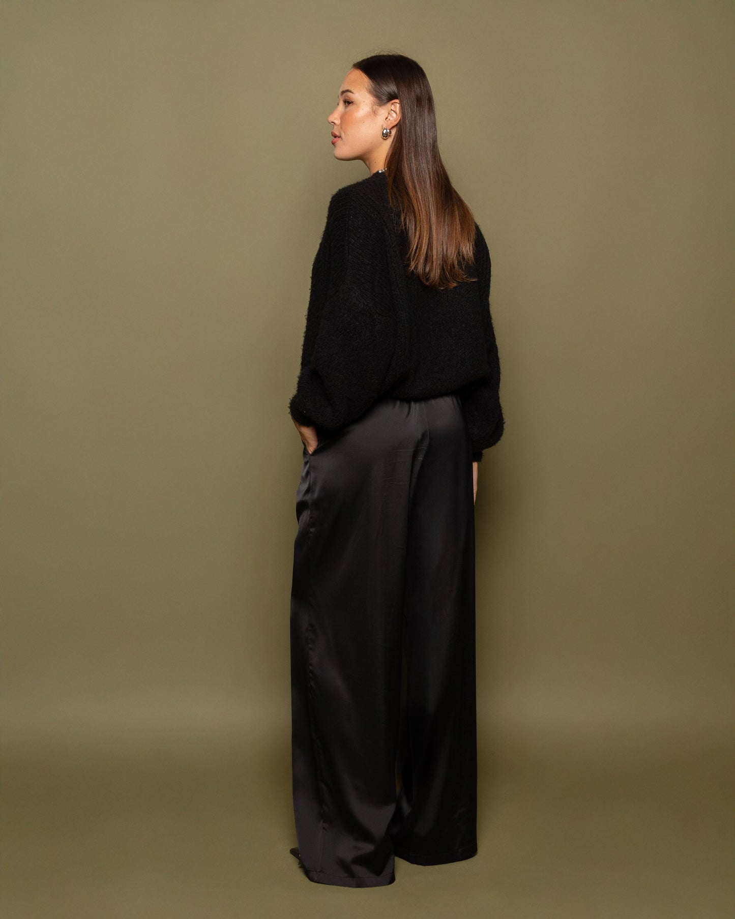 JAMIE KNIT ZWART