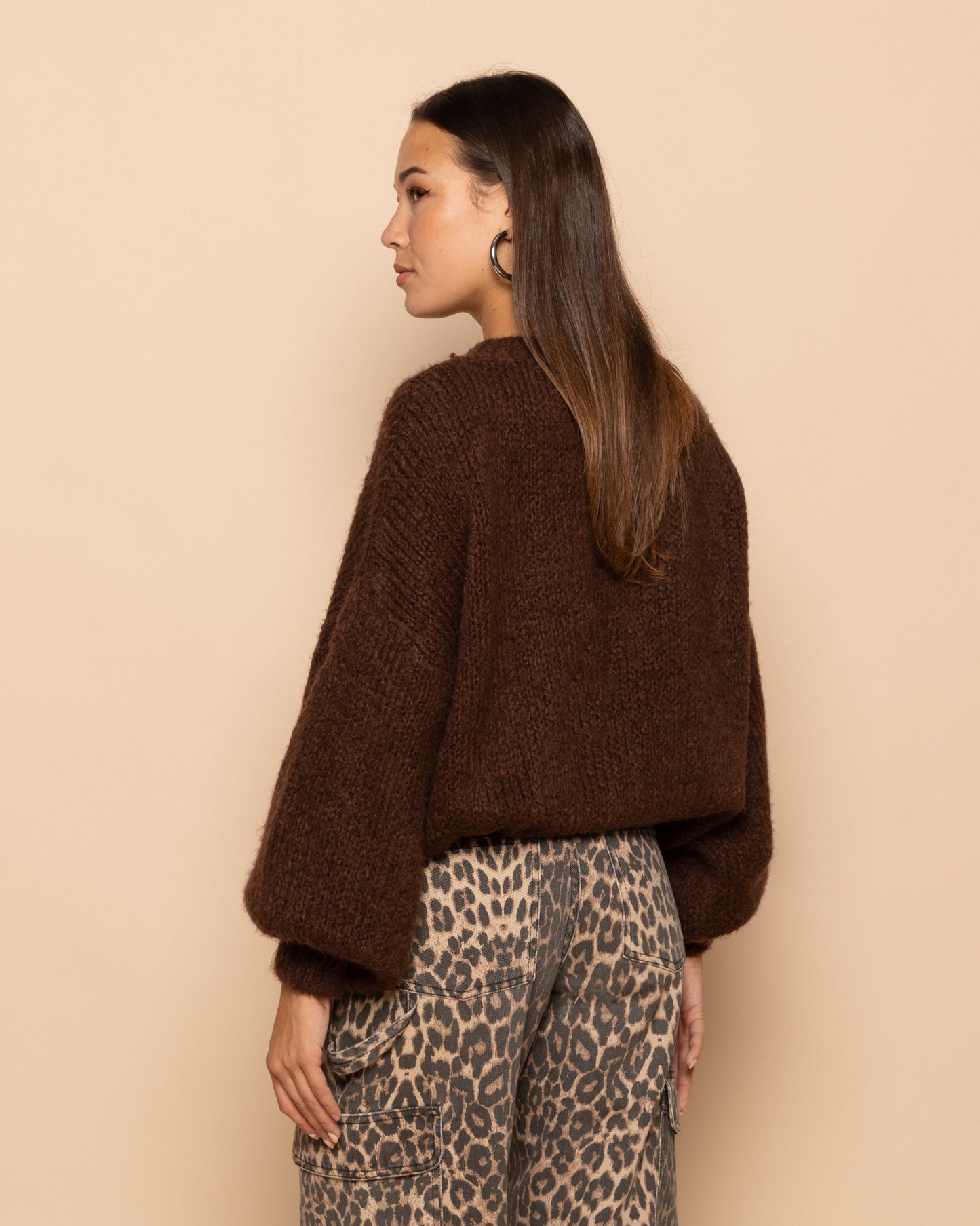 JAMIE KNIT BRUIN