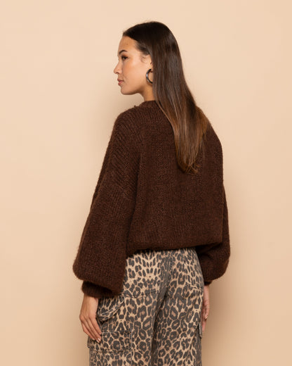 JAMIE KNIT BRUIN
