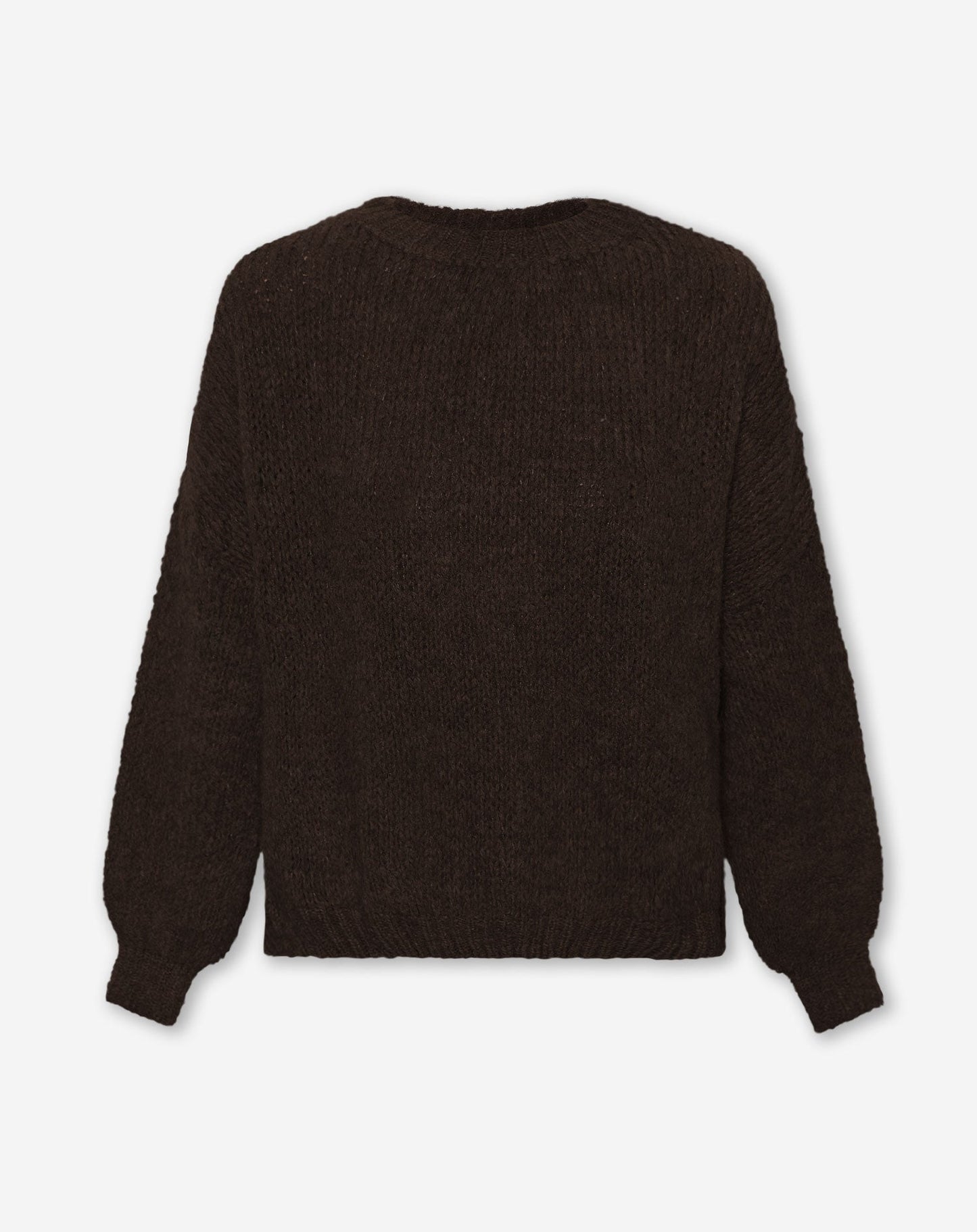 JAMIE KNIT DONKERBRUIN