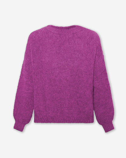 JAMIE KNIT MAGENTA