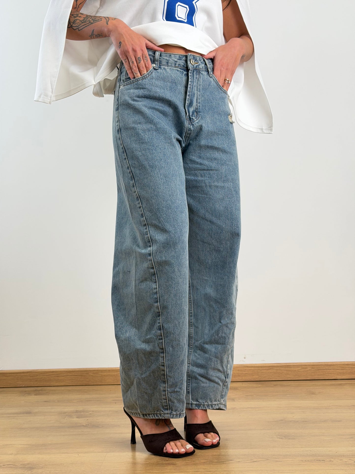 Jeans flare 6672