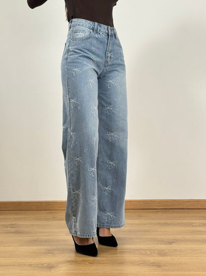 Vaqueros con estampado