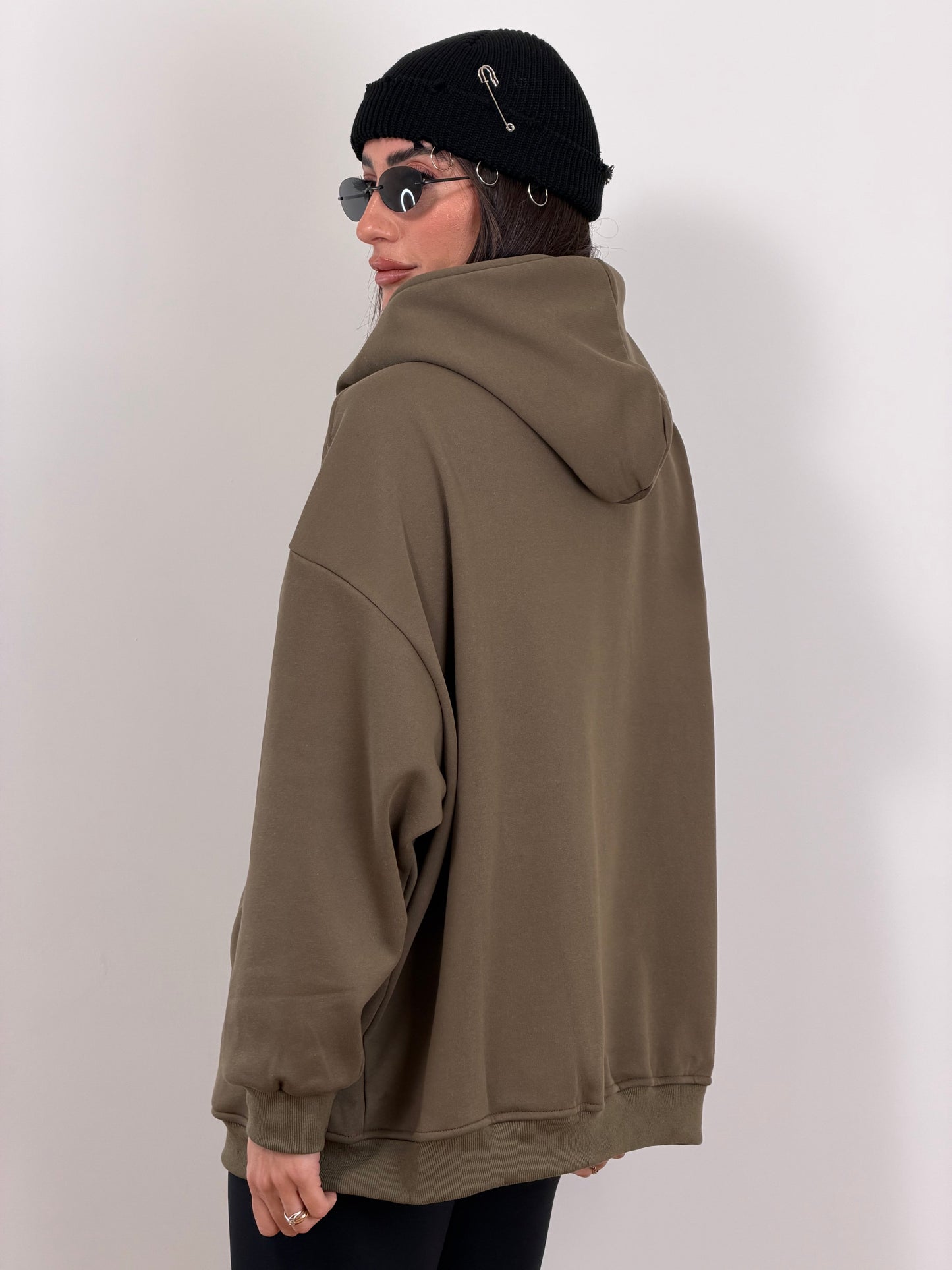 Felpa verde W46497