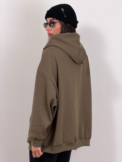 Felpa verde W46497