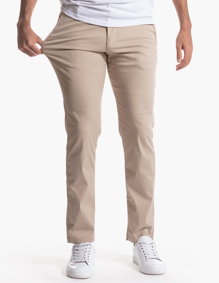 Pantalones elásticos de vestir