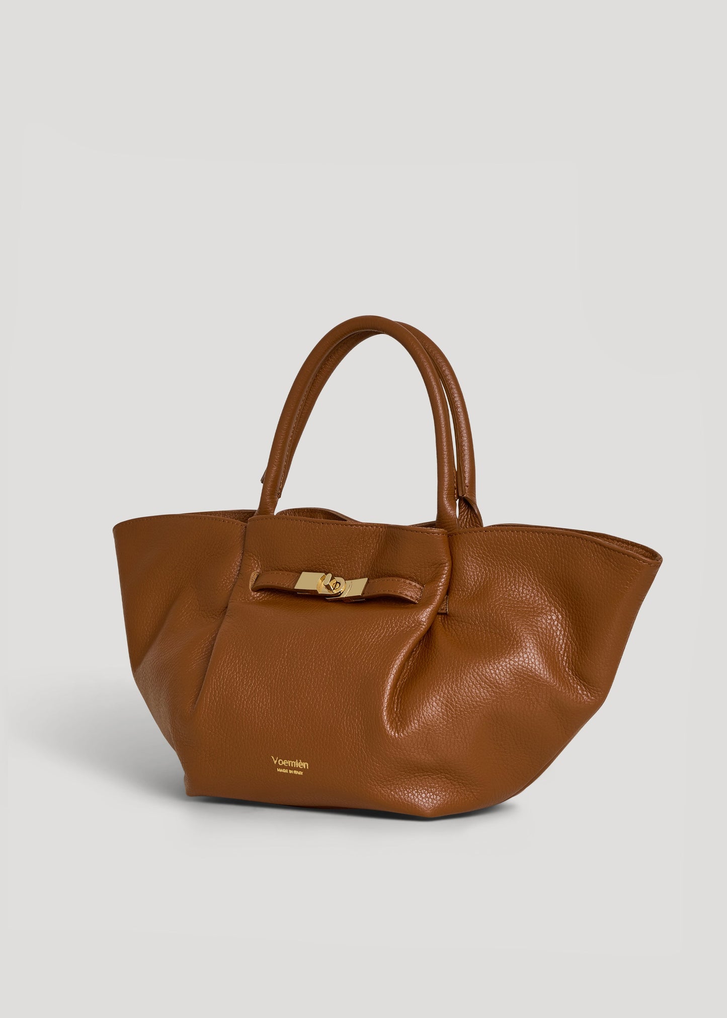 Borsa Charlène in Pelle Togo Cuoio