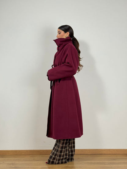 CAPPOTTO LUNGO AMARANTO CAPT4