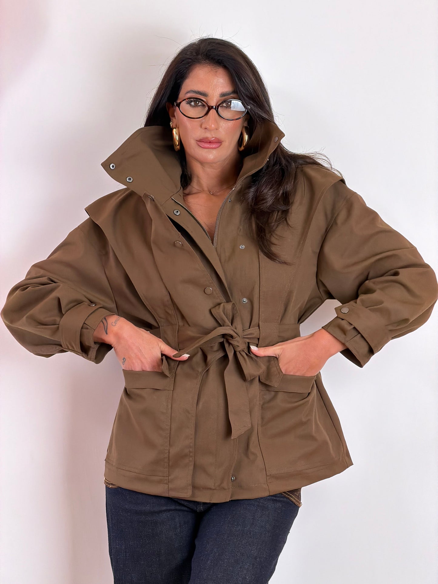 Giubbotto september marrone 6689
