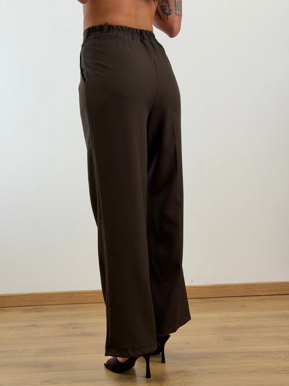 Tailleur corsetto marrone 6865