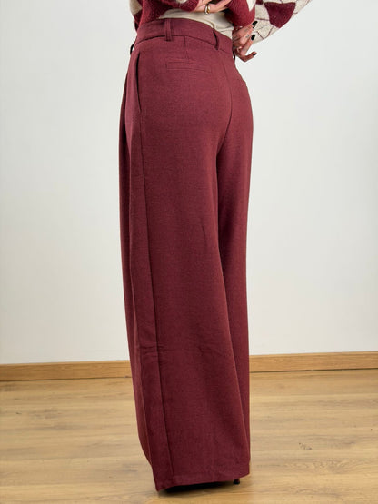 Tailleur bordo easy chic 12550