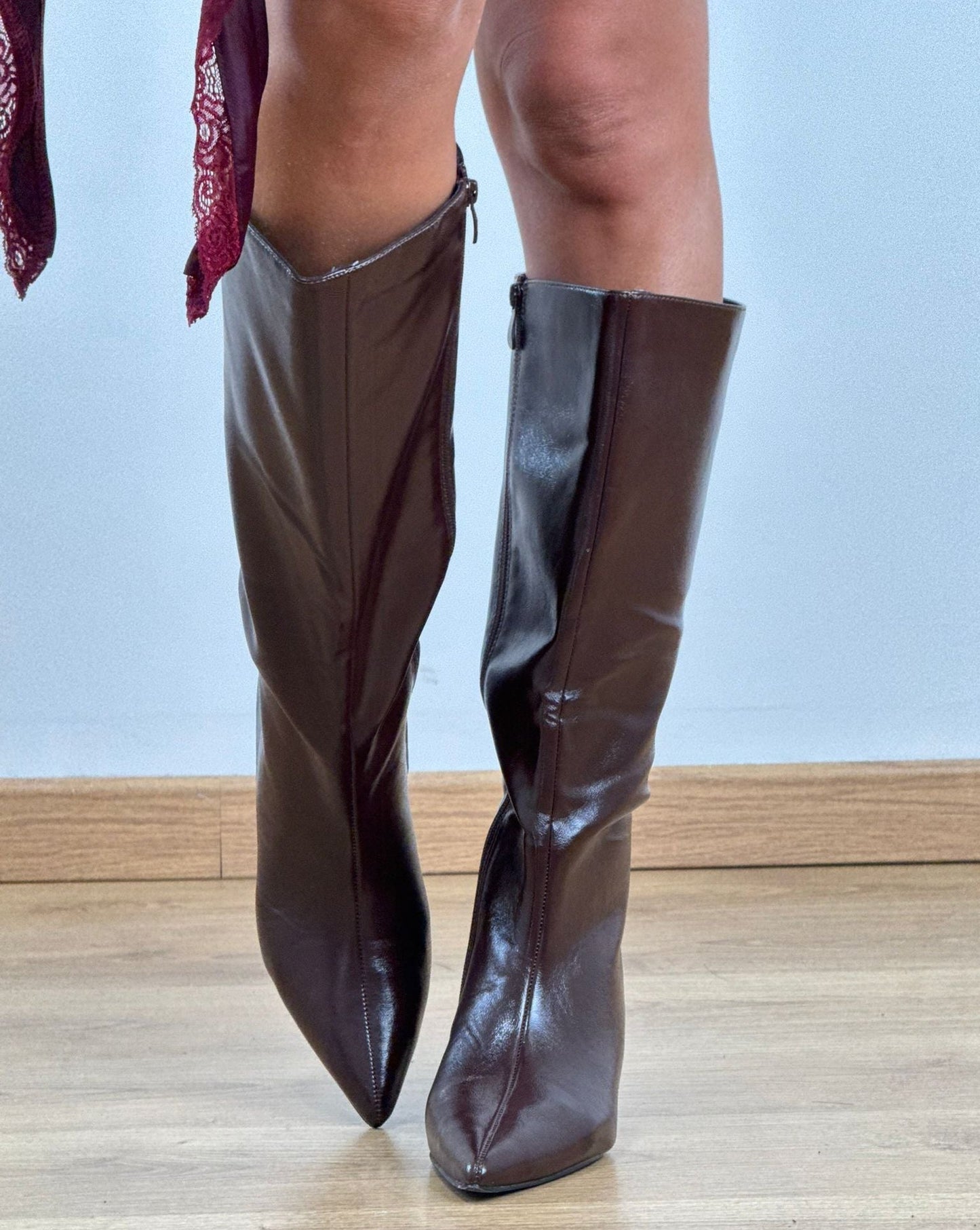 Botas de punta fina