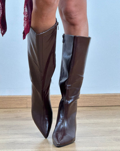 Botas de punta fina