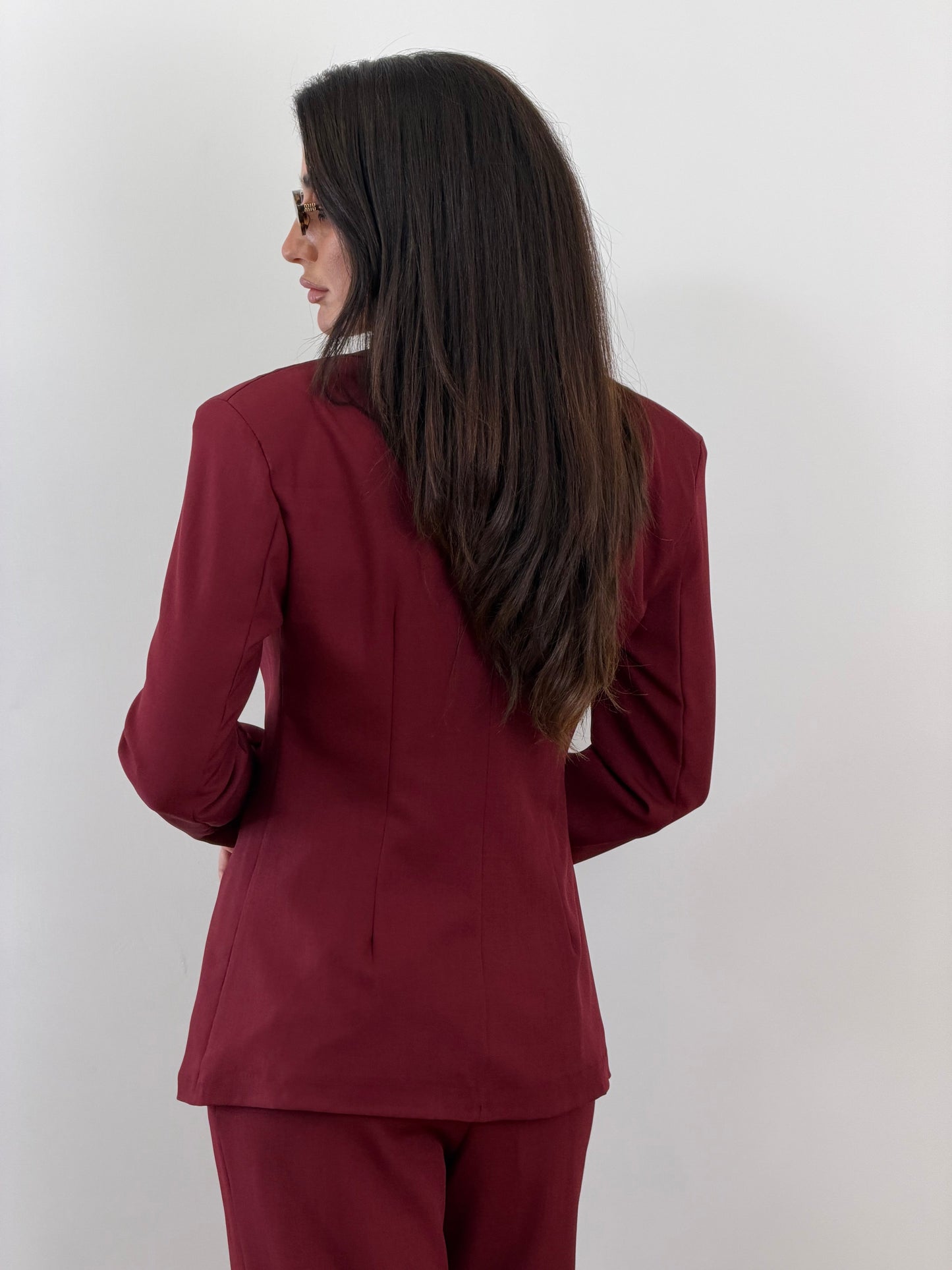Tailleur corsetto bordó 6865