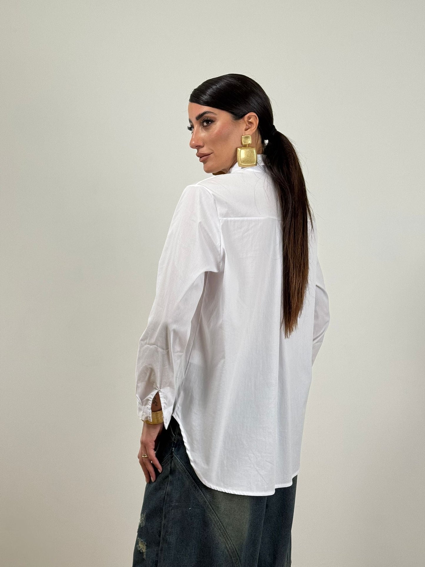 Camicia BIANCA STRECH 50320