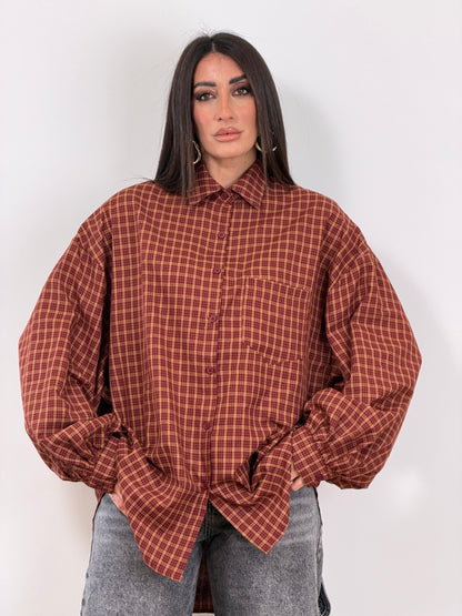 Camicia bordo manica ampia W46191