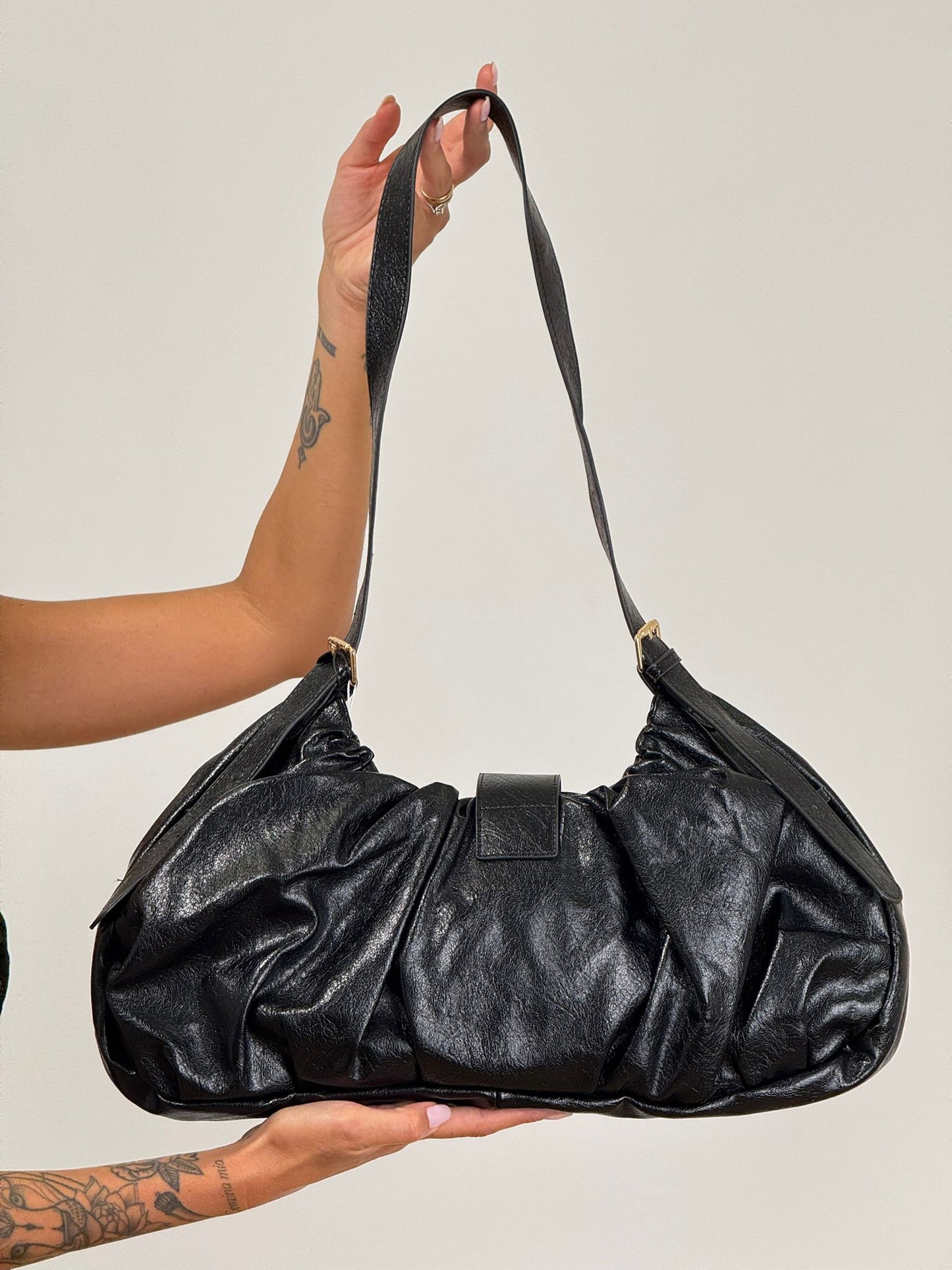 Borsa MAXI CLUTCH NERA