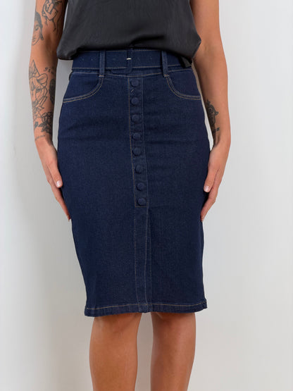Gonna pencil denim MI25185