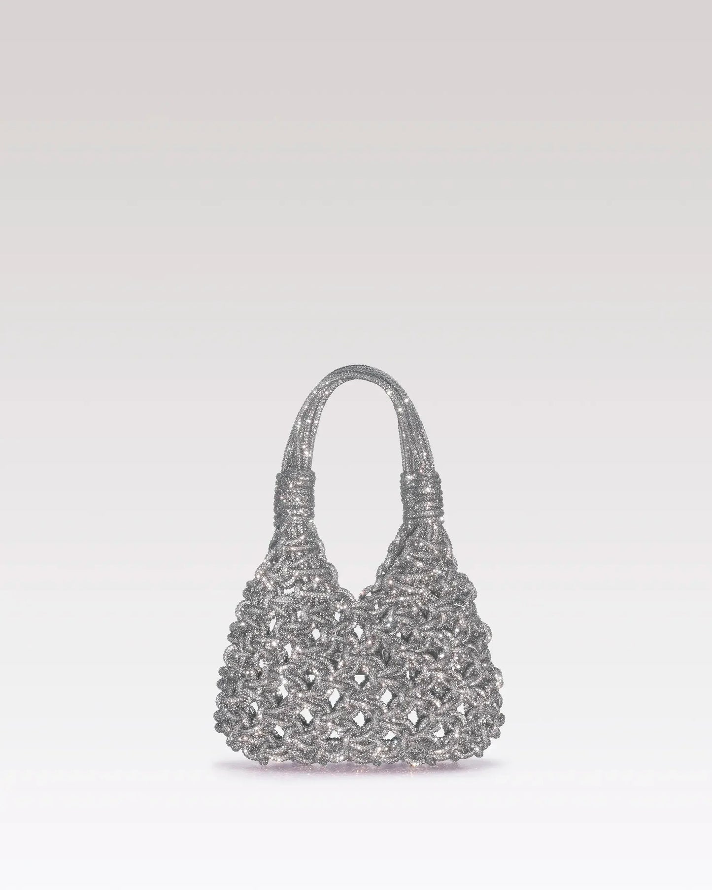 Mini bag cristallo argentato 1559