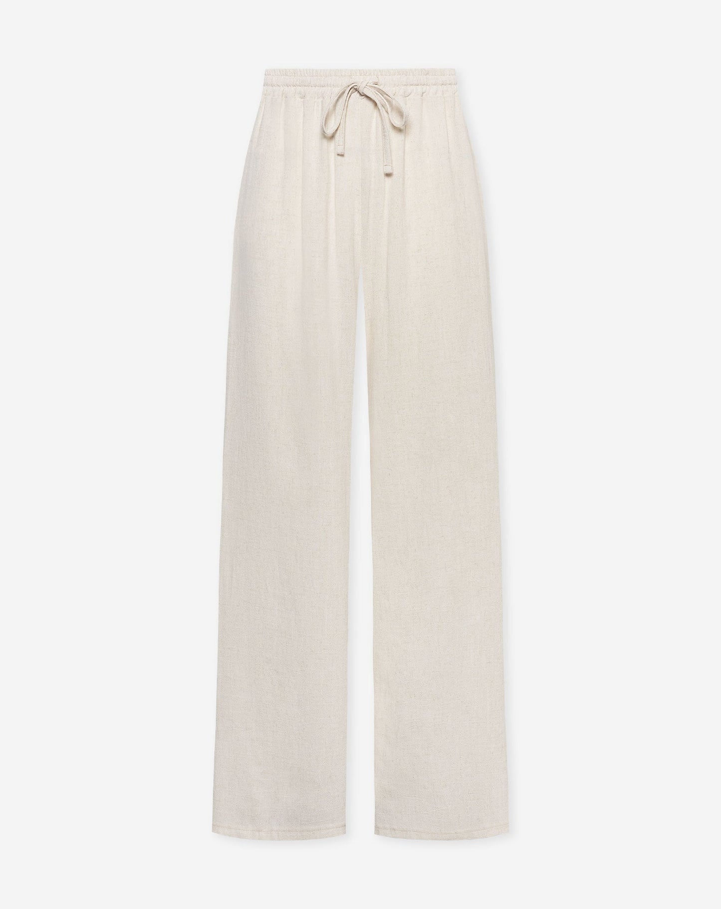 LINDE STRAIGHT LEG PANTS PETITE BEIGE