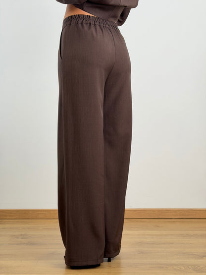 Tailleur Olga Marrone 89026