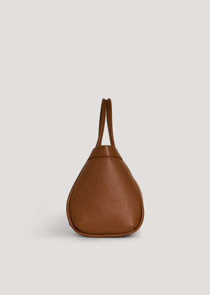 Borsa Mayfair in Pelle Togo Cuoio