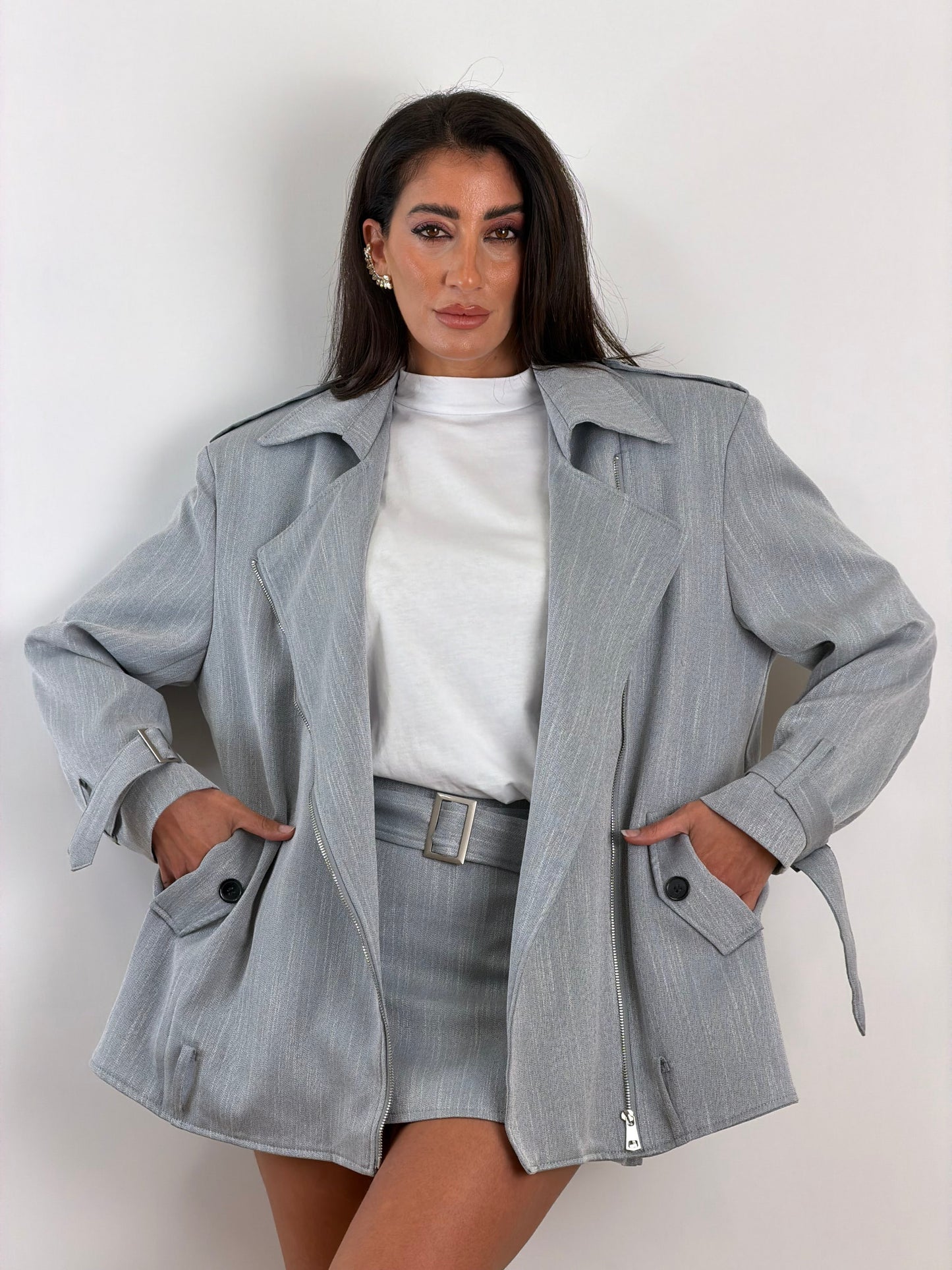 Coordinato CHIODO GREY W50245