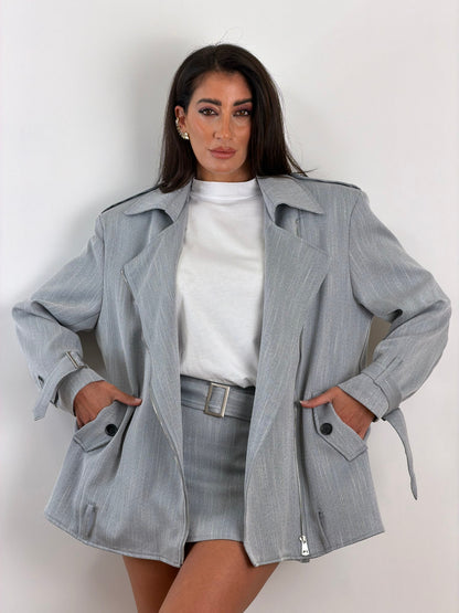 Coordinato CHIODO GREY W50245