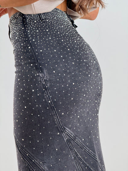 GONNA SIRENA JEANS DARK GREY H3622