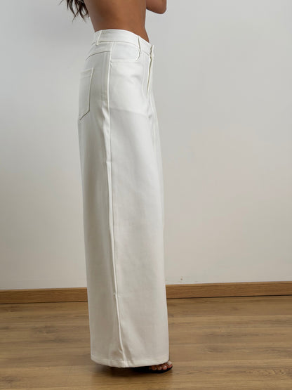 Pantaloni White W50167