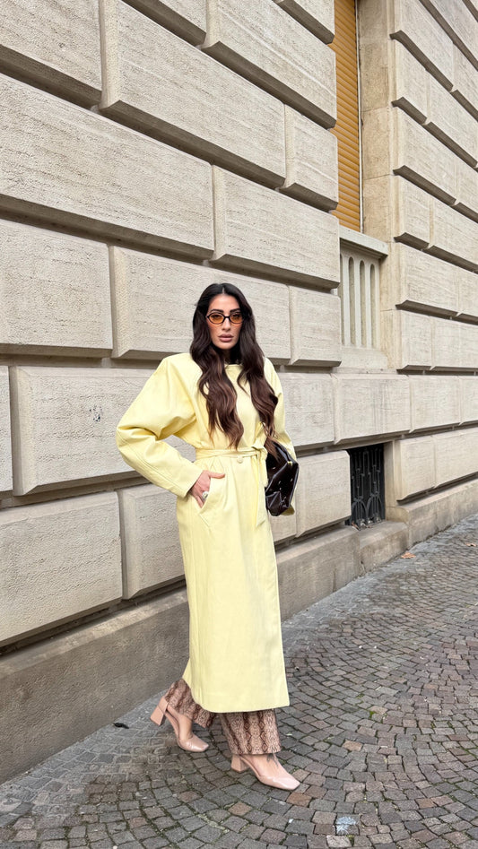 Trench eco LUMINA GIALLO LD5066