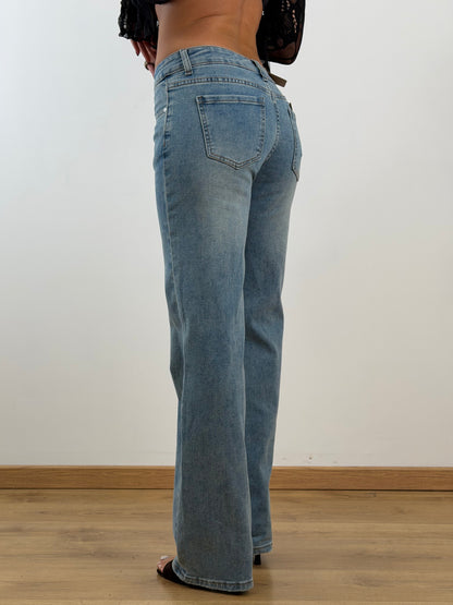 Jeans vita bassa MI25208