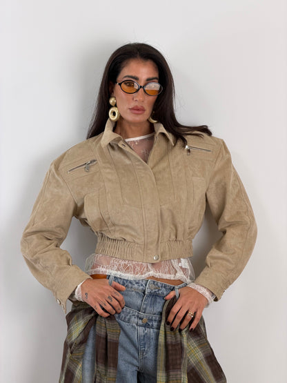 Bomber beige 6686