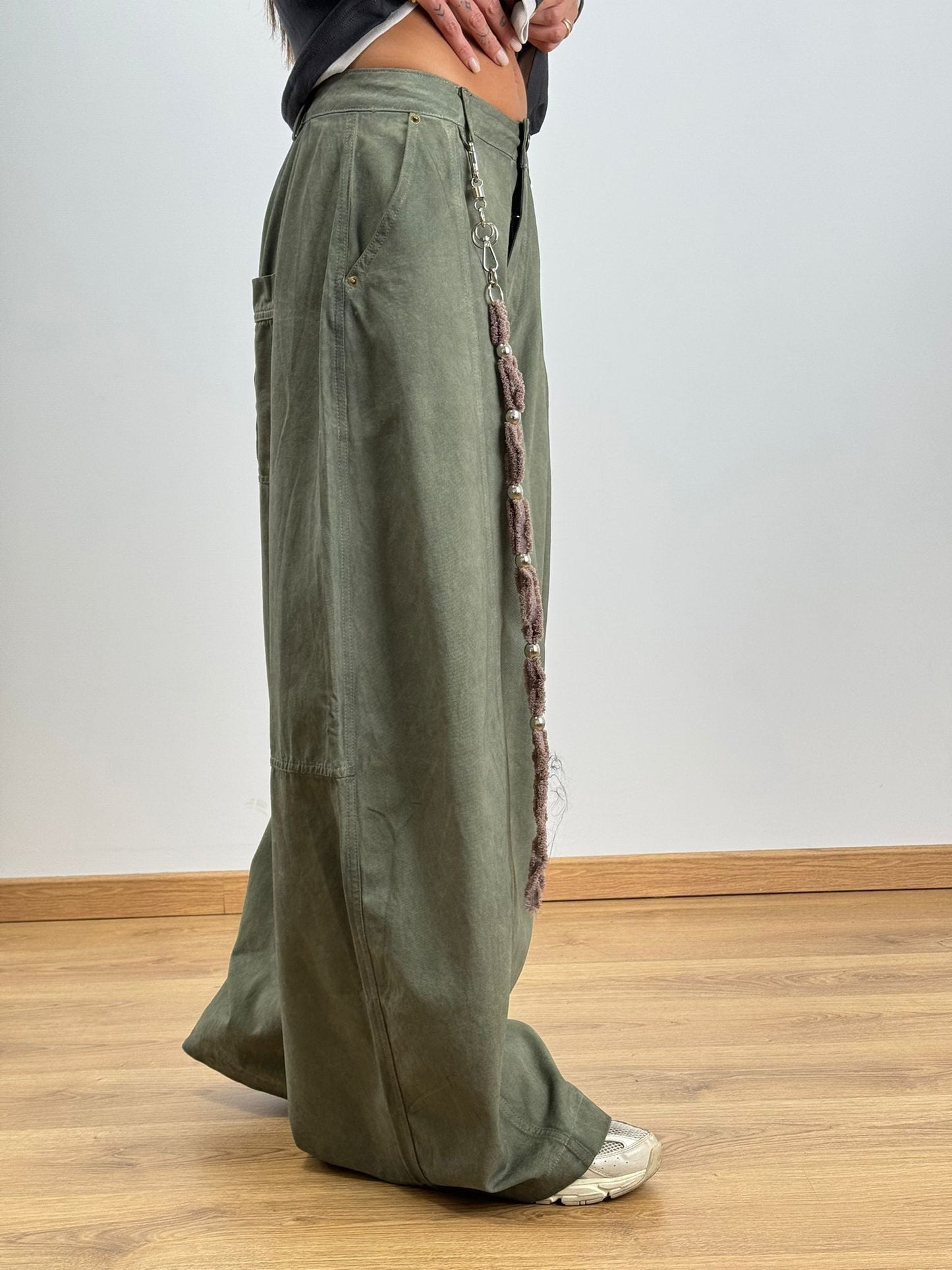 Pantalone SUPER OVER GREEN 43802