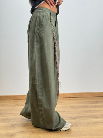 Pantalone SUPER OVER GREEN 43802