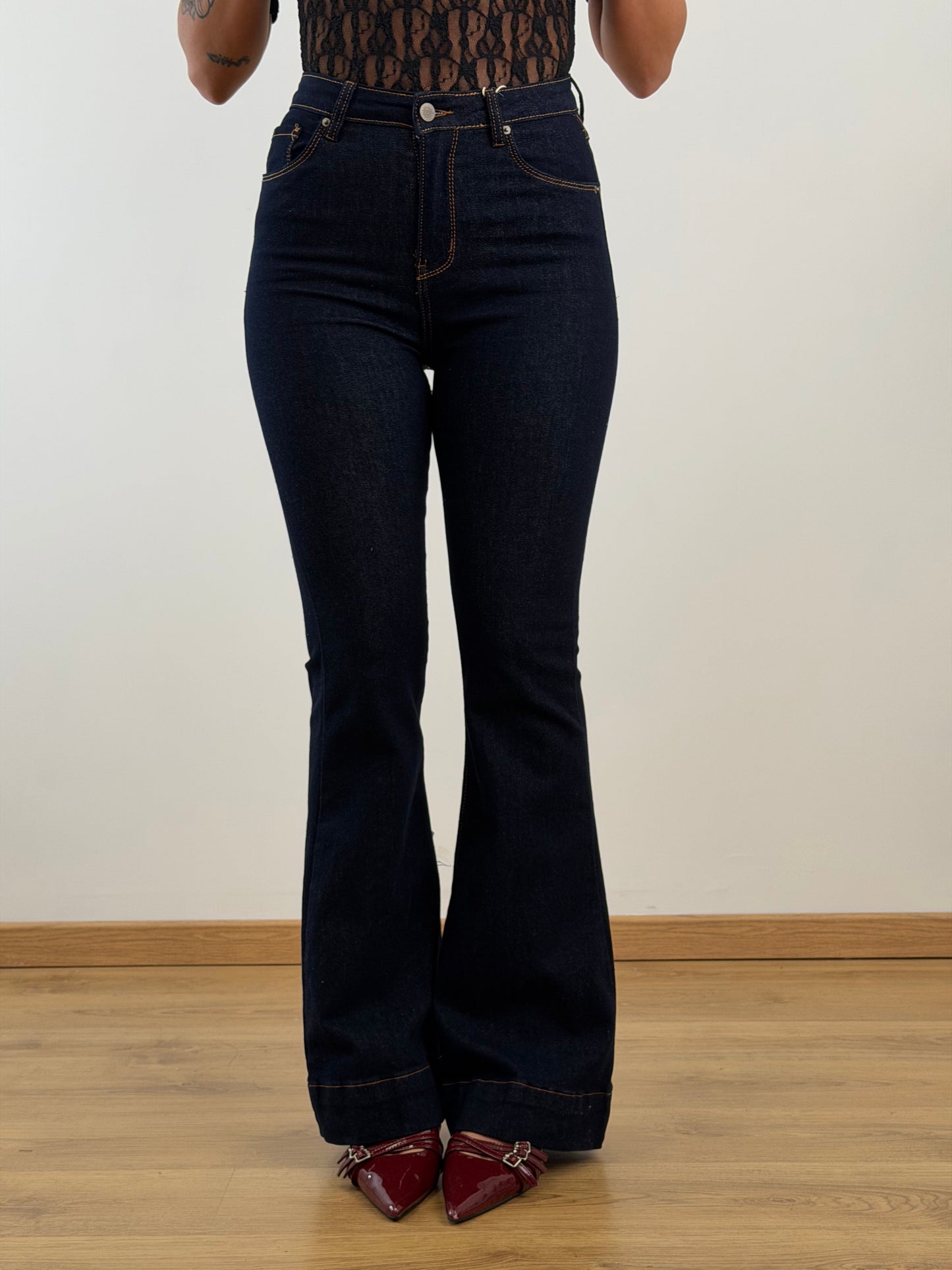 Jeans zampa K715