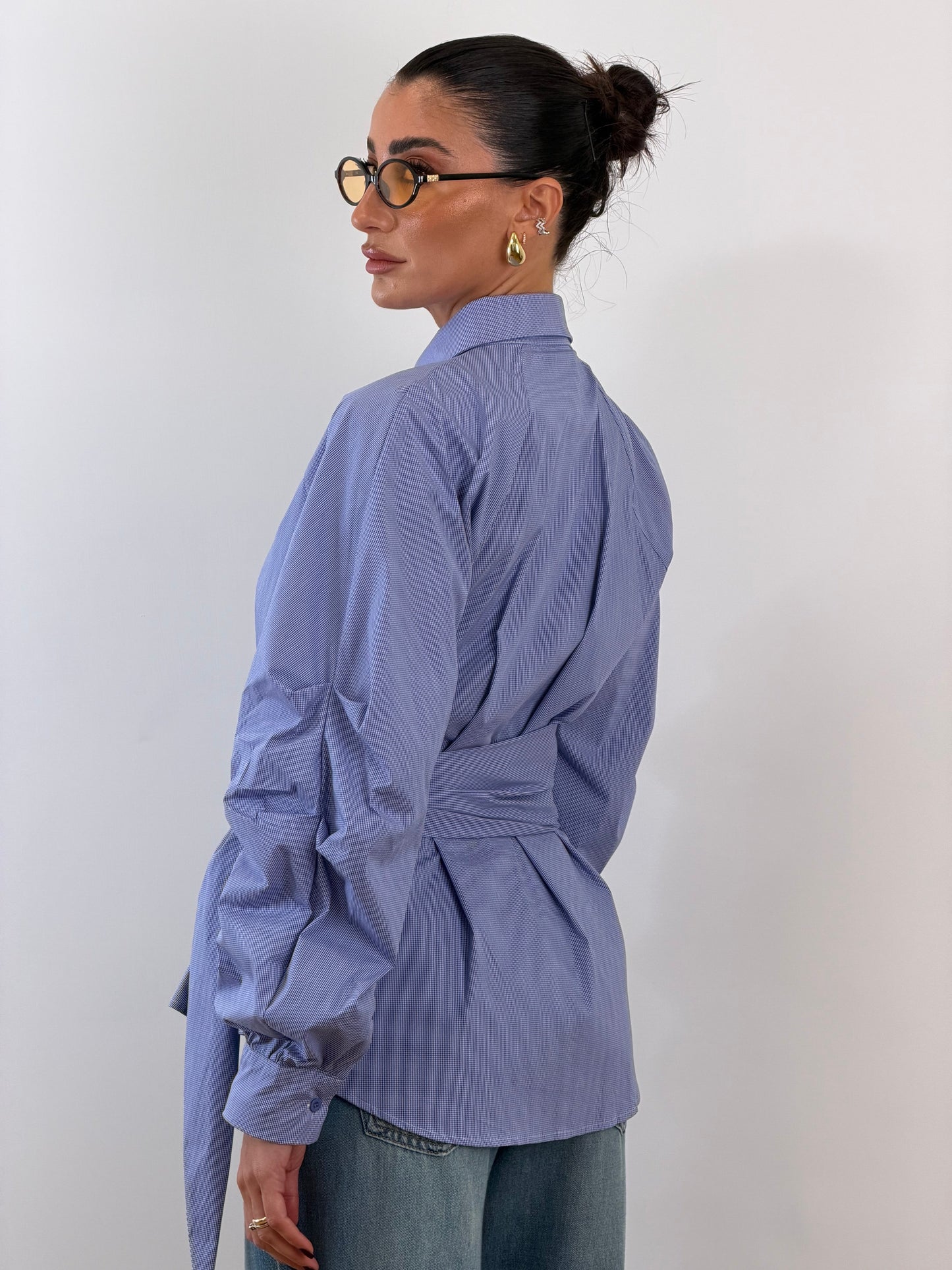 Camicia evita azzurra 33361