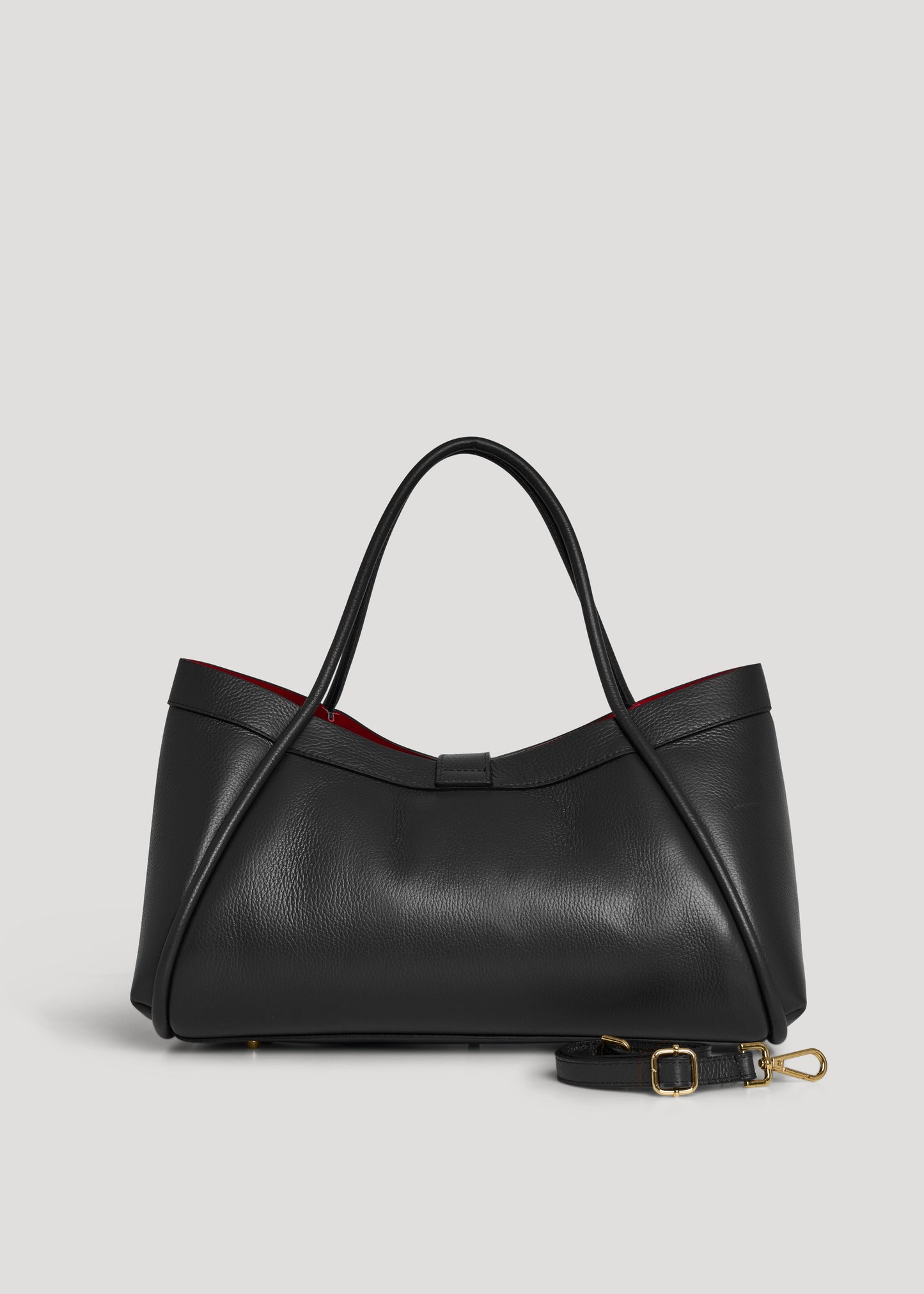 Borsa Mayfair in Pelle Togo Nera