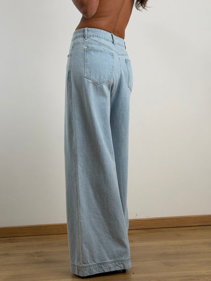 Jeans chiaro palazzo 6661
