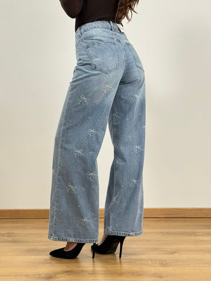 Vaqueros con estampado
